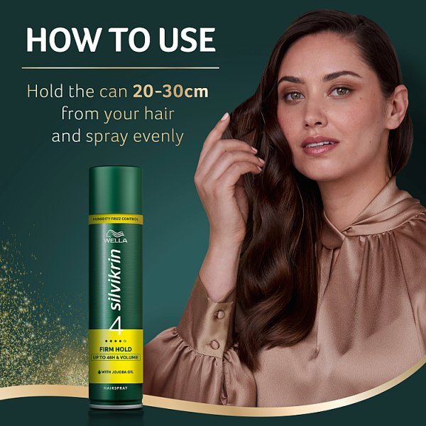 Wella Silvikrin Firm Hold Hairspray, 250 ml