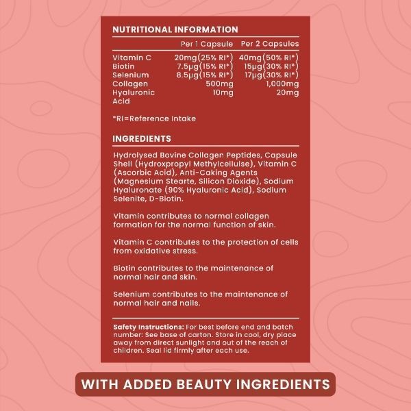 Your Good Health Co. Your Beauty Collagen capsules 90