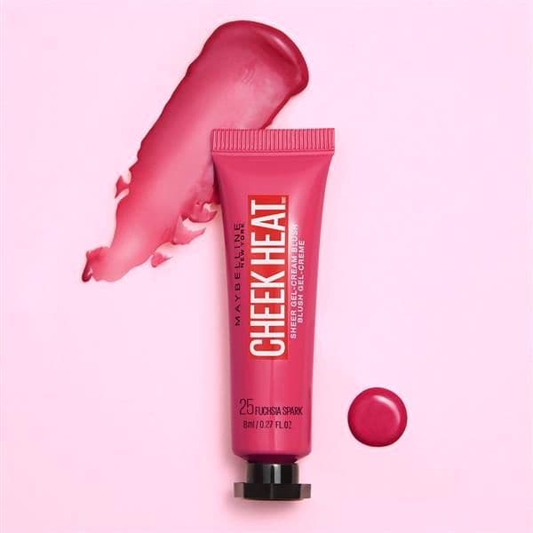 Maybelline Cheek Heat Blusher 25 Fuschia Spark