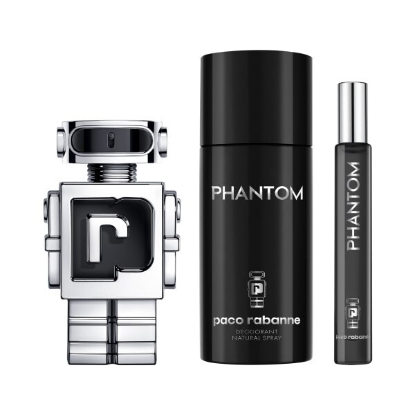 Paco Rabanne Phantom EDT 50ml with 150ml Deodarant & 10ml Mini