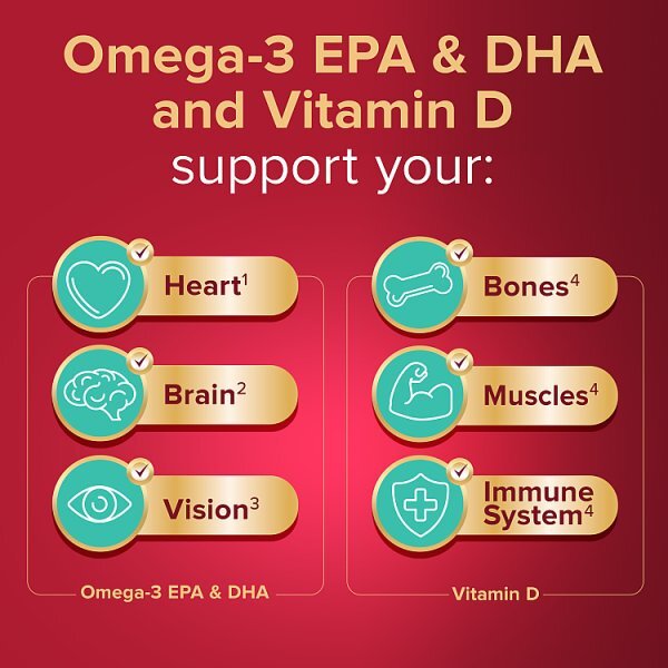 Seven Seas Omega-3 Extra Strength with Vitamin D