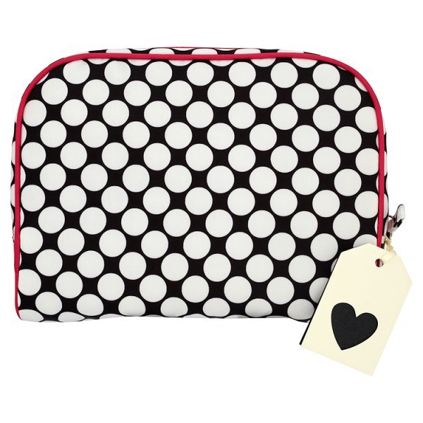 Superdrug Medium Spotty Organiser Make Up Bag