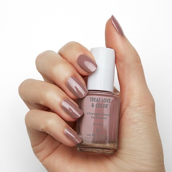 essie Treat Love Color 90 On the Mauve TLC Care Nail Polish