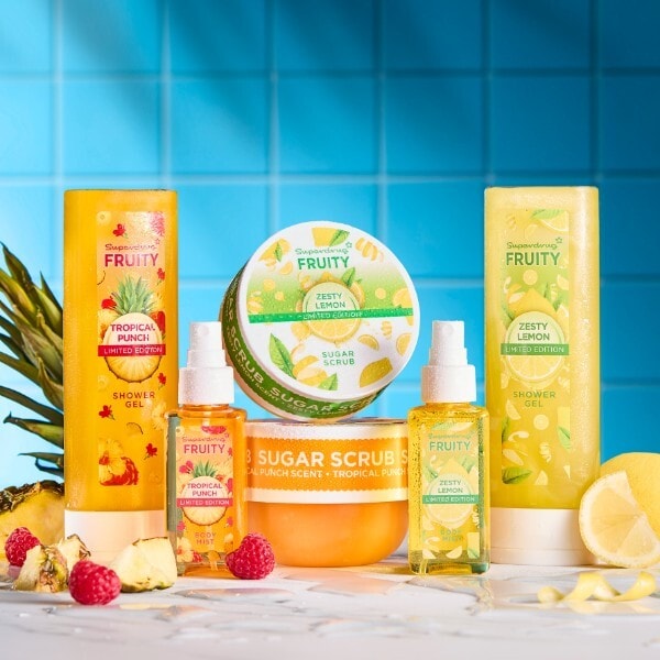 Fruity Tropical Punch Sugar Scrub Summer Limited Edition 360g