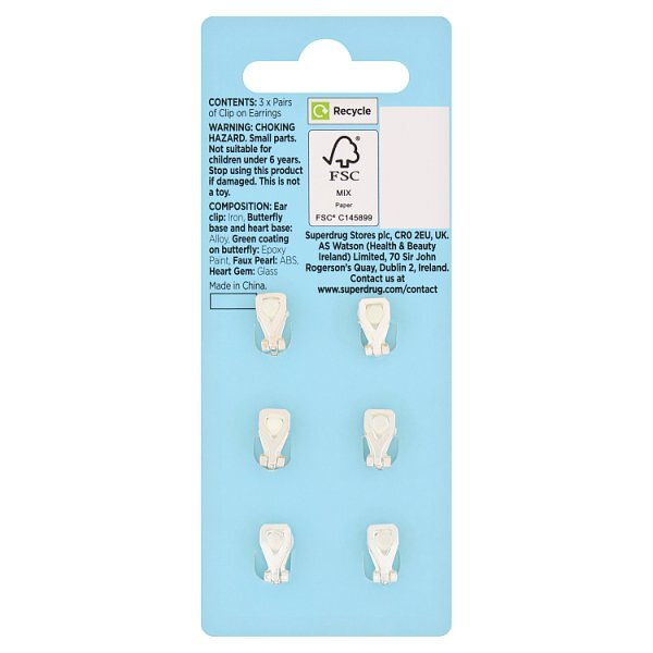 Superdrug Fantasy Clip-On Earrings