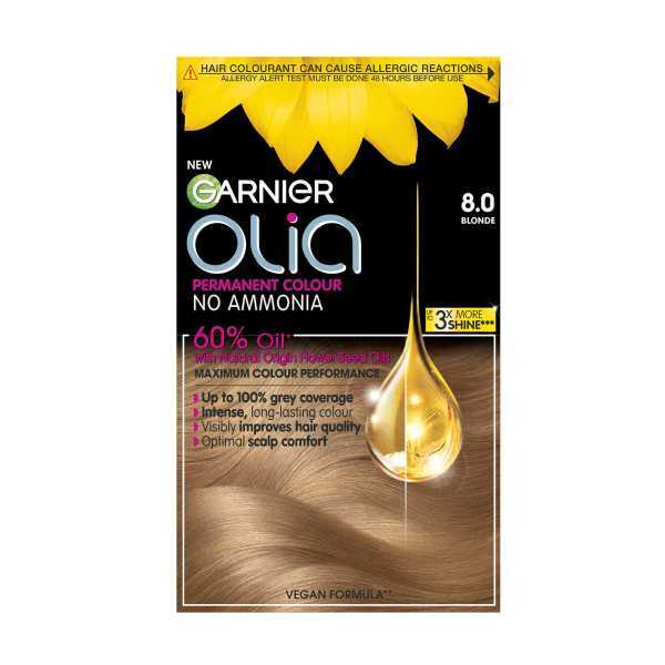 Garnier Olia 8.0 Blonde Permanent Hair Dye