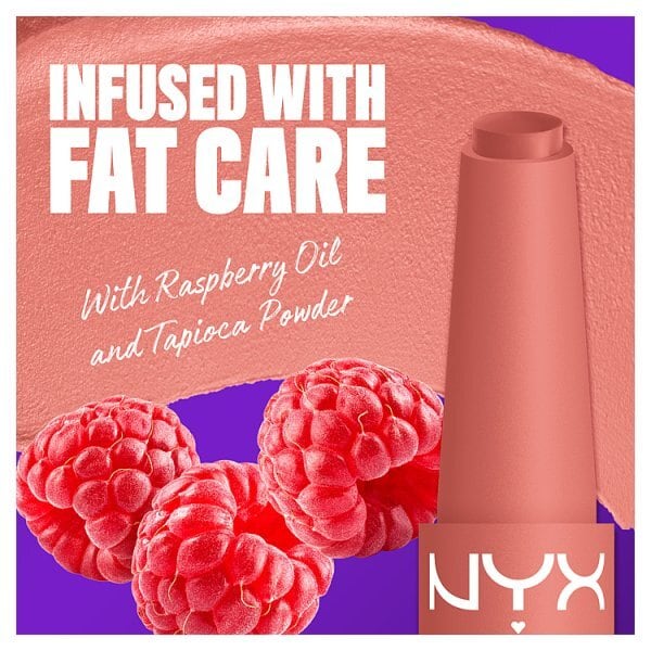 NYX Professional Makeup Fat Matte Lipstick, Cashmere Cutie