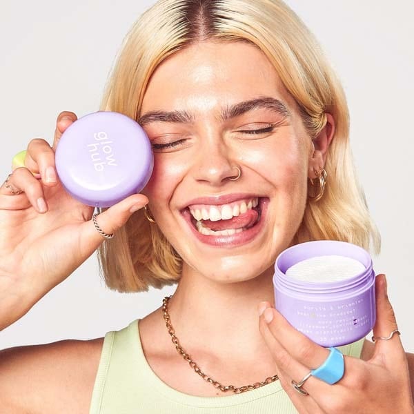 Glow Hub Purify & Brighten Pore Rescue Toning Pads