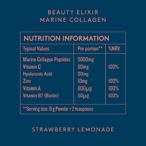 Dose & Co Beauty Elixir 180G - Strawberry Lemonade