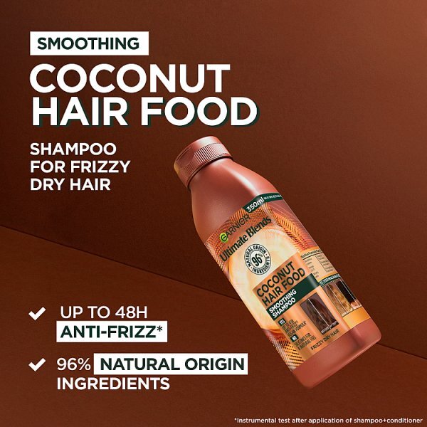 Garnier Ultimate Blends Hair Food Coconut Shampoo 350ml
