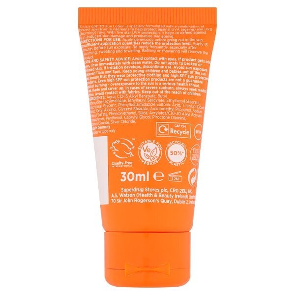 Solait Sun Lotion SPF30 30ml