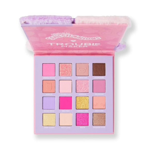 Trouble Maker x Squishmallows Patty the Cow Fluffy Pink Palette