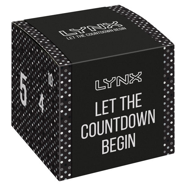 DNR LYNX Men's Grooming Count Down 12 Days Advent Calendar Kit