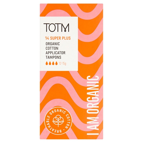 TOTM Applicator Tampons  Super Plus 14