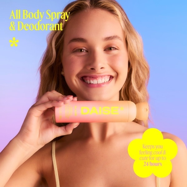 Daise All Body Spray & Deodorant Vanilla & Caramel 120 Ml
