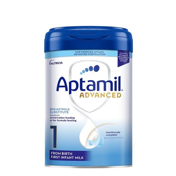 Aptamil 1 Advanced First Baby Milk Formula From Birth 800G