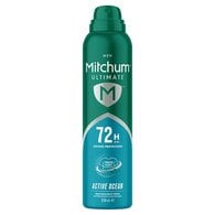 Mitchum Male Ultimate 72H Aerosol Active Ocean 250ml