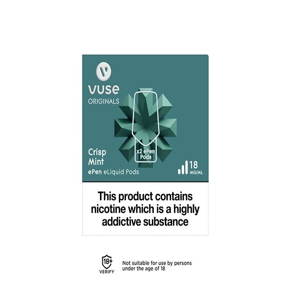 Vuse Epen Pods Crisp Mint 18Mg
