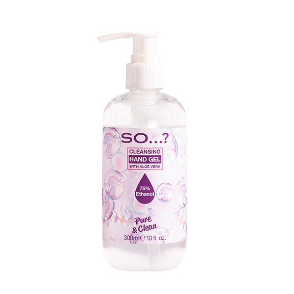 So…? Pure & Clean Hand Sanitizer Gel with Aloe Vera 300ml