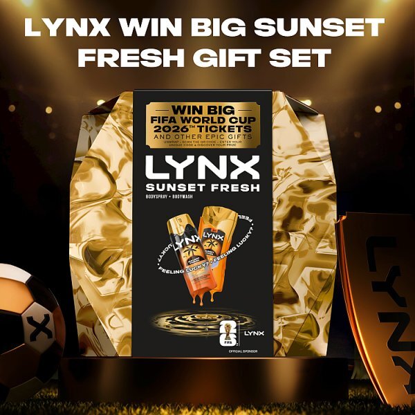 Lynx Sunset Fresh FIFA Win Big Gift Set 2 piece