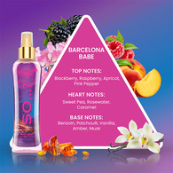 SO? Barcelona Babe Body Mist 200ml