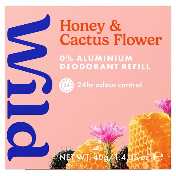 Wild Honey & Cactus Flower Deodorant Refill 40G