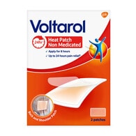 DNR Voltarol Non Medicated Pain Relief Patches Heat Patch 2s