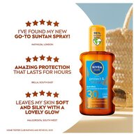 NIVEA SUN Protect & Bronze Tan Activating Sun Oil SPF30 200ml