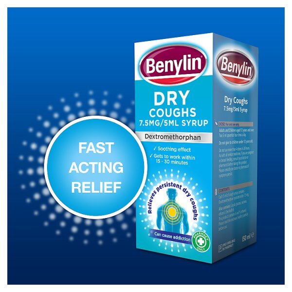 Benylin Dry Coughs Cough Syrup 150ml