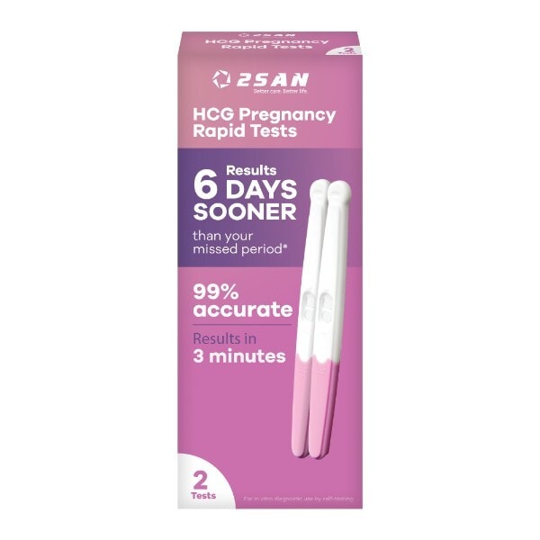 2San Early Pregnancy Test 2Pk