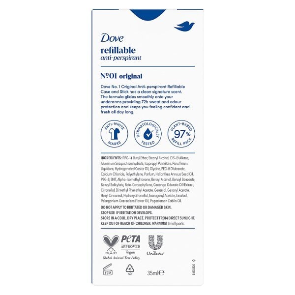 Dove Original Antiperspirant Starter Kit