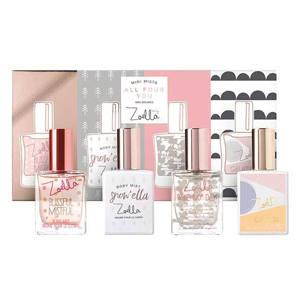 DNR Zoella Snowella All Four You Mini Perfume Gift Set