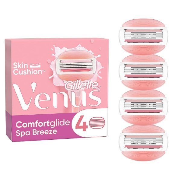 Venus Comfortglide Spa Breeze Razor Blades x4