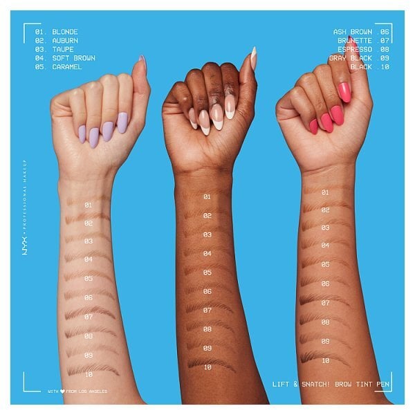 NYX Professional Makeup Lift & Snatch Brow Tint Pen Espresso