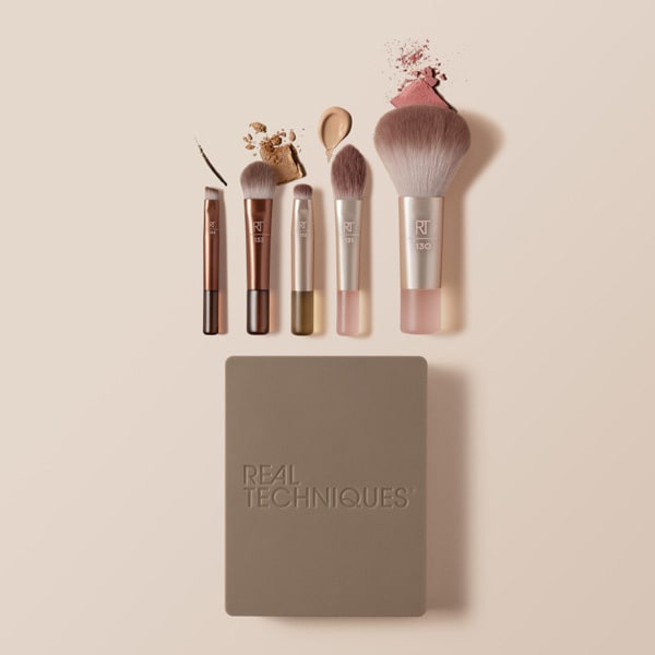 Real Techniques On-The-Glow Mini Brush Set