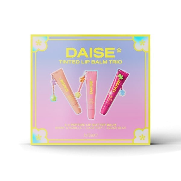 Daise Tinted Lip Balm Trio Christmas Beauty Gift Set