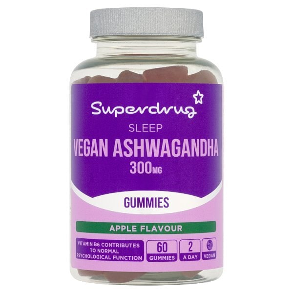 Superdrug Ashwagandha 300mg Gummies 60s