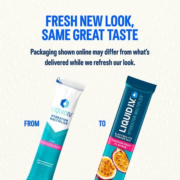 Liquid Iv Electrolyte Powder Mix Passion Fruit X6