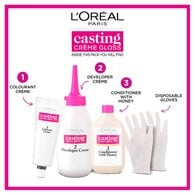 Casting Creme Gloss 200 Ebony Black Semi Permanent Hair Dye