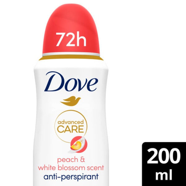 Dove Advanced Care Antiperspirant Peach &White Blossom 200ml