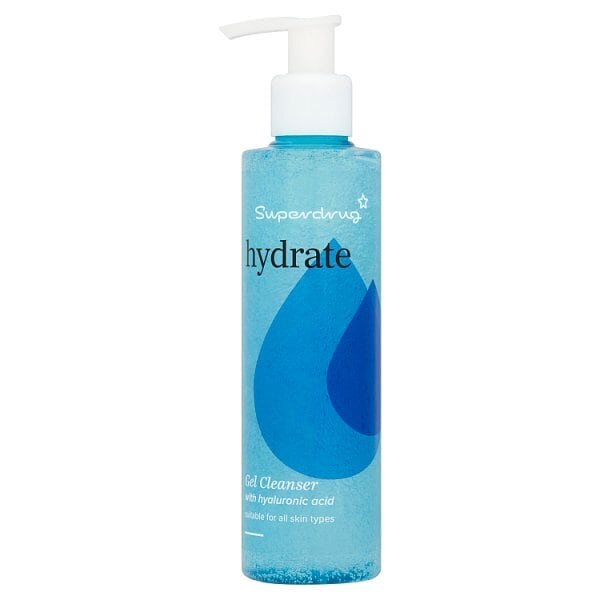Superdrug Skin Hydrate Gel Cleanser 195ml