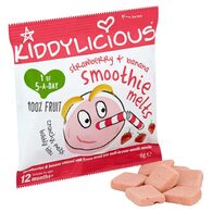 Kiddylicious Strawberry Smoothie Melts 6g