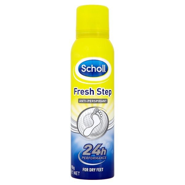 Scholl Fresh Step Anti Perspirant Dry Feet Shoe Spray