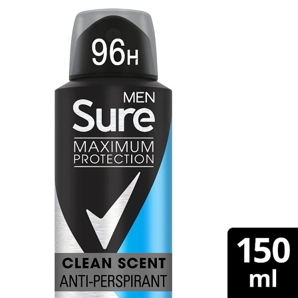 Sure Men Anti-Perspirant Deodorant Aerosol Max Pro 150ml