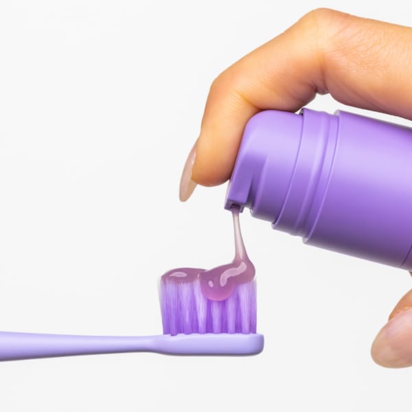 HiSmile Electric Toothbrush Head Refills - Purple (1Pk)