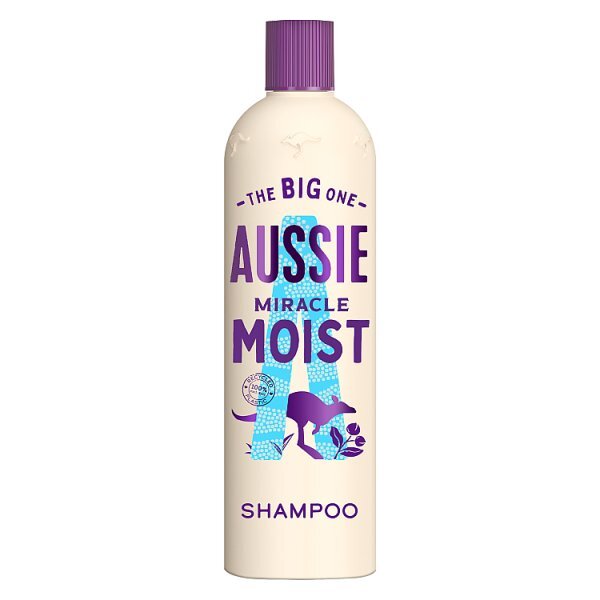 Aussie Miracle Moist Shampoo 500ml