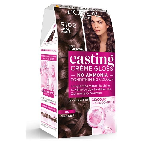 L'Oréal Casting Crème Gloss 5102 Cool Moca Hair Dye