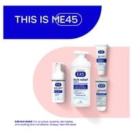 E45 Itch Relief Cream for Itchy, Irritated Skin & Eczema - 500g