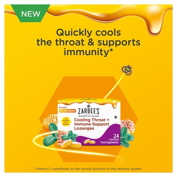 Zarbee's Throat Immune Lozenges x24