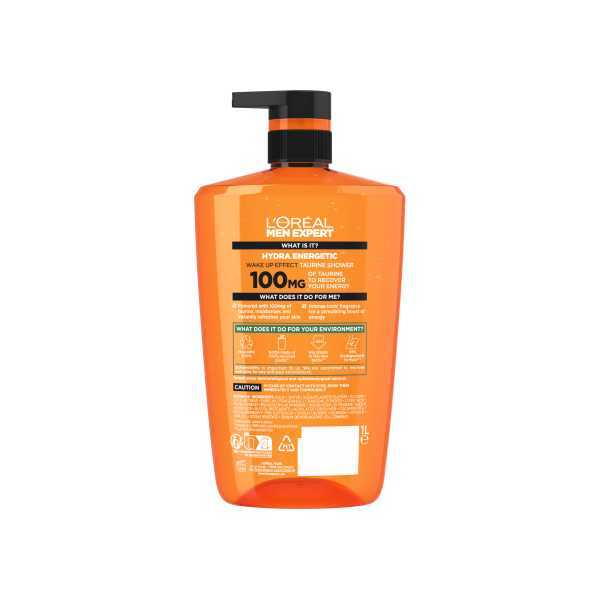 L'Oréal Men Expert Hydra Energetic Shower Gel Large XXL 1L